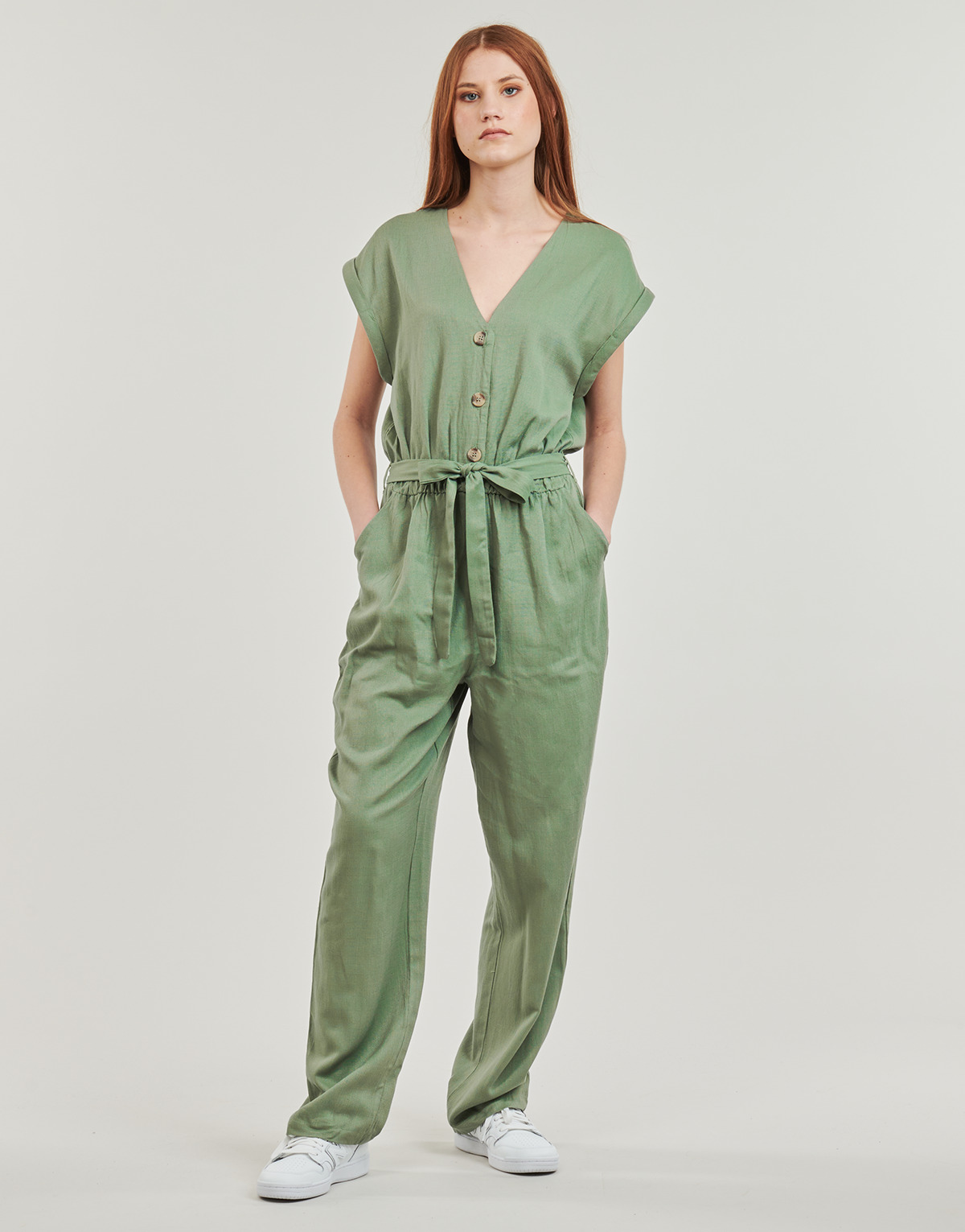 Clothing Women Jumpsuits / Dungarees Pieces PCMUNA Green