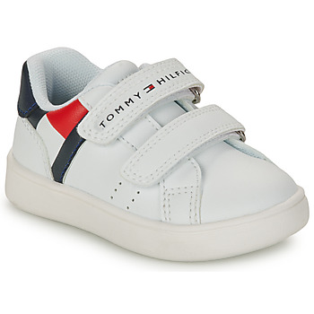 Shoes Children Low top trainers Tommy Hilfiger LOGAN White
