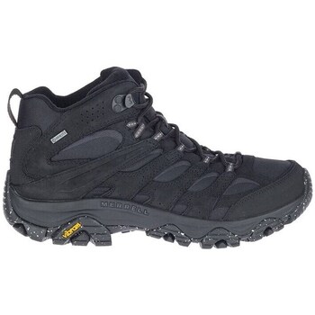 Shoes Men Walking shoes Merrell Moab 3 Smooth Mid Gore-tex Black