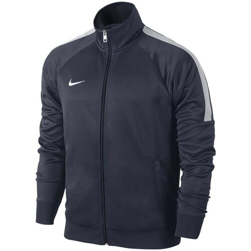 Clothing Men Sweaters Nike Team Club Trainer Navy blue, Violet