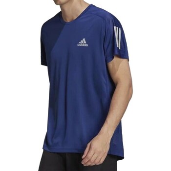Clothing Men Short-sleeved t-shirts adidas Originals Own The Run Tee Marine
