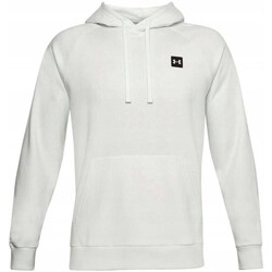 Clothing Men Sweaters Under Armour Rival Fleece Hoodie White