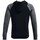 Clothing Men Sweaters Under Armour Rivial Flecee Colorblock Black, Grey