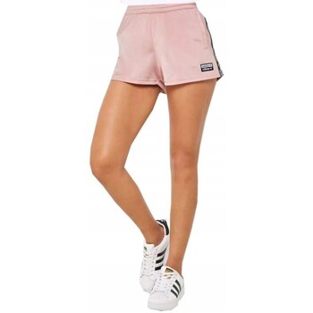 Clothing Women Cropped trousers adidas Originals Tape Pink