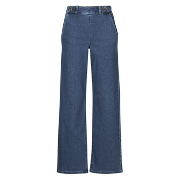 Clothing Women Flare / wide jeans JDY JDYGEGGO Blue / Medium