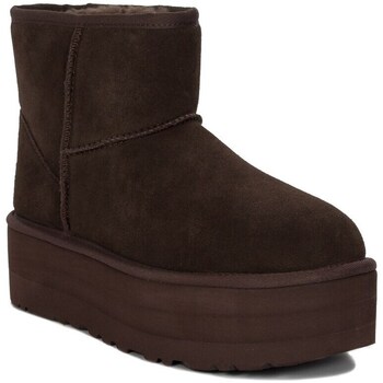 Shoes Women Ankle boots UGG Classic Mini Platform Brown