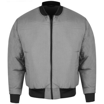 Clothing Men Jackets adidas Originals Rvrsble Jkt Grey, Black