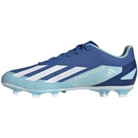 Shoes Men Football shoes adidas Originals X Crazyfast.4 Fg M White, Light blue, Blue