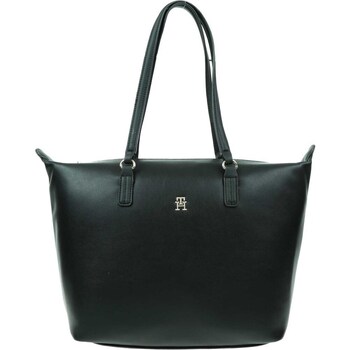 Bags Women Handbags Tommy Hilfiger Poppy Plus Tote Black