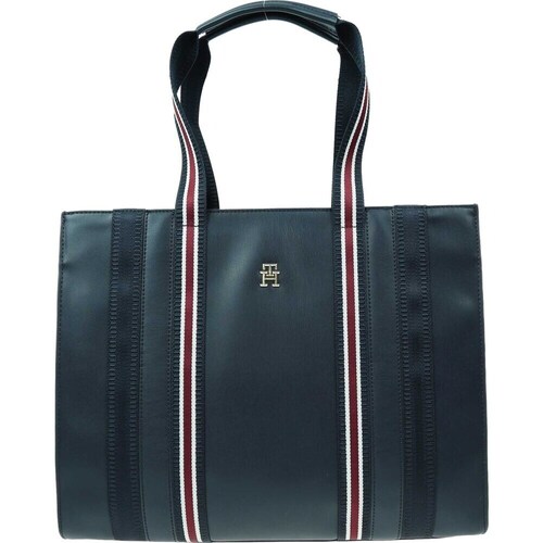 Bags Women Handbags Tommy Hilfiger Th Identity Med Tote Corp Marine