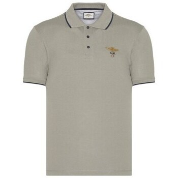 Clothing Men Short-sleeved t-shirts Aeronautica Militare PO1308P8239264 Grey
