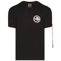 Clothing Men Short-sleeved t-shirts Aeronautica Militare TS2143J61134300 Black