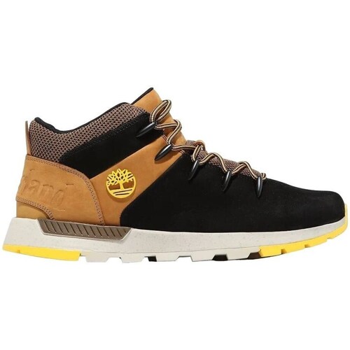 Shoes Men Mid boots Timberland Sprint Trekker Mid Honey, Black