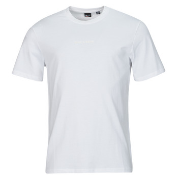 Clothing Men Short-sleeved t-shirts Only & Sons  ONSLEVI White