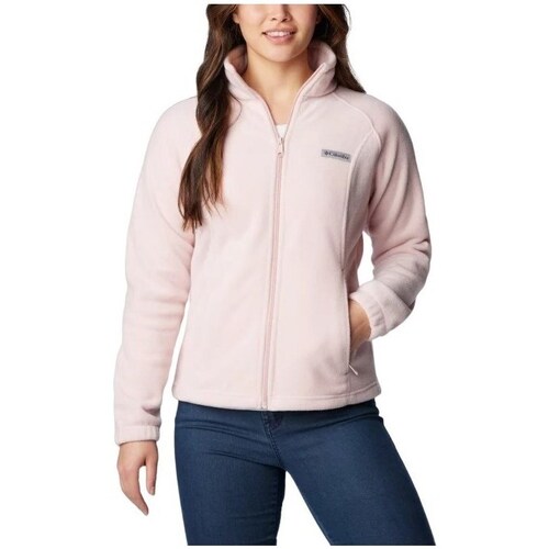 Clothing Women Sweaters Columbia Benton Springs Full Zip Pink