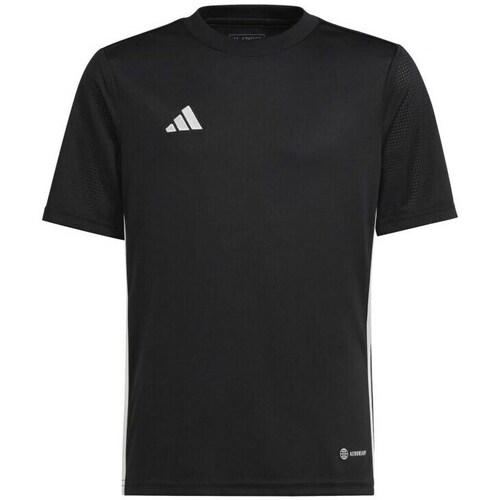 Clothing Boy Short-sleeved t-shirts adidas Originals Tabela 23 Jr Black