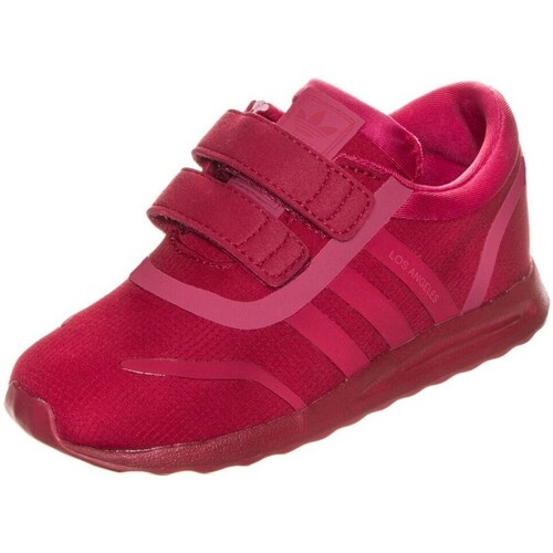 Shoes Children Low top trainers adidas Originals Los Angeles Red