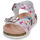 Shoes Girl Sandals Pablosky  White / Pink