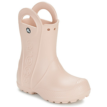 Shoes Girl Wellington boots Crocs Handle It Rain Boot Kids Pink