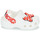 Shoes Girl Clogs Crocs Disney Minnie Mouse Cls Clg T White / Red