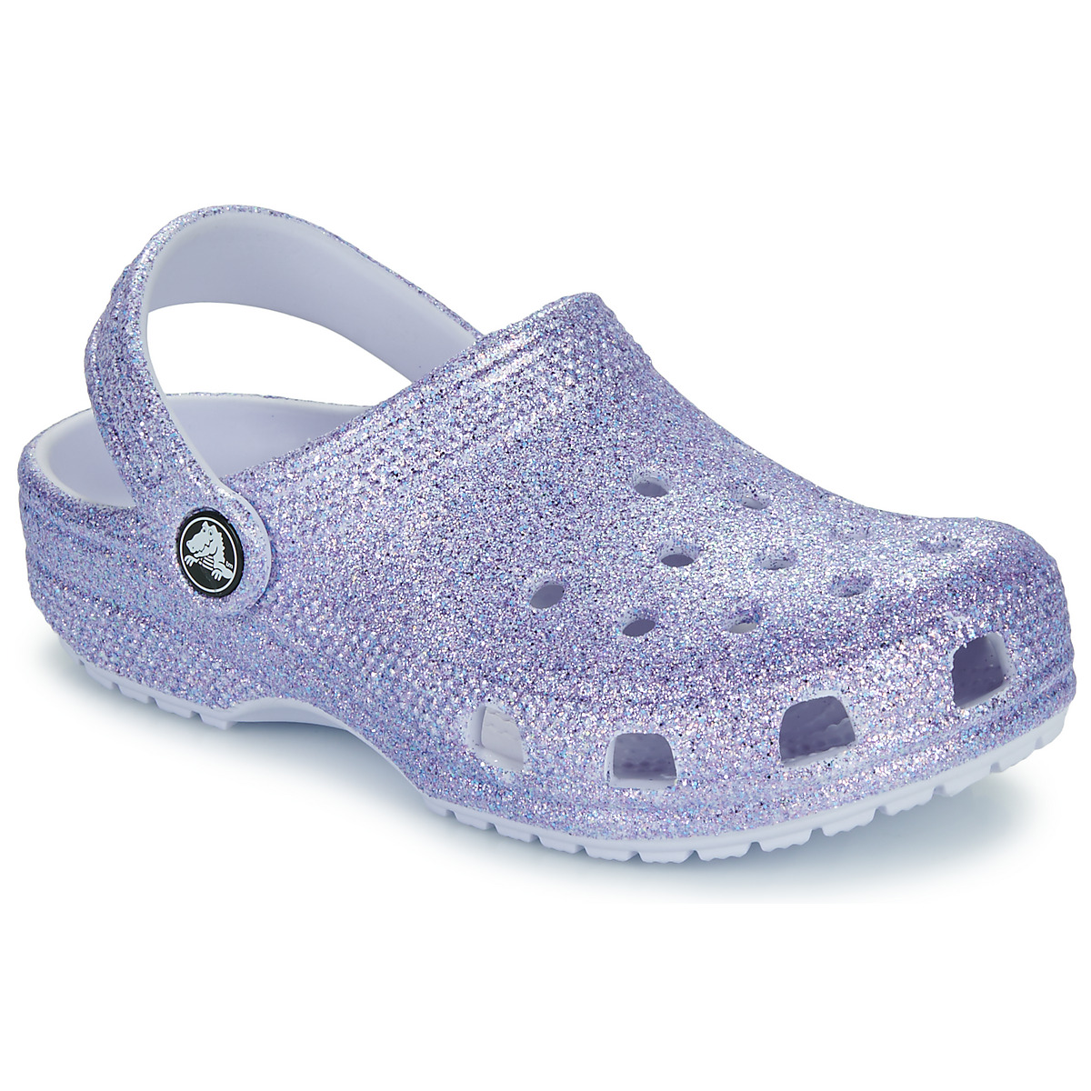 Crocs Classic Glitter Clog K Purple
