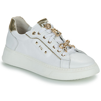Shoes Women Low top trainers NeroGiardini E409975D White / Gold
