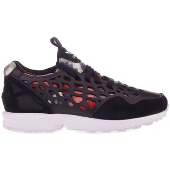 Shoes Women Low top trainers adidas Originals ZX Flux Lace Black, Red