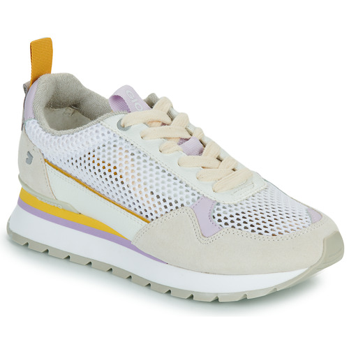 Shoes Women Low top trainers Gioseppo VAMO White / Yellow / Purple