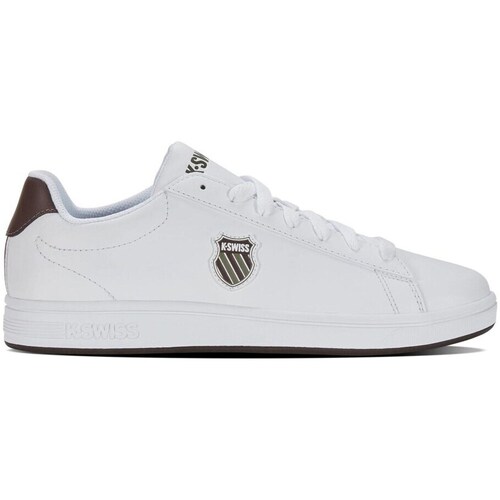 Shoes Men Low top trainers K-Swiss Court Shield White