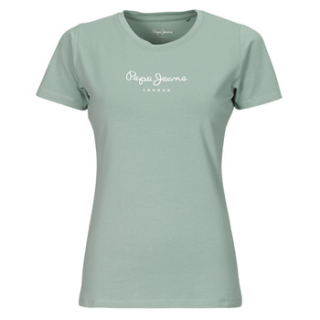 Clothing Women Short-sleeved t-shirts Pepe jeans NEW VIRGINIA SS N Green
