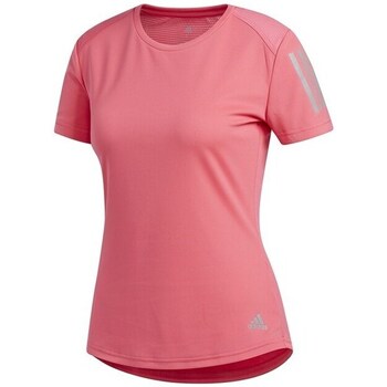 Clothing Women Short-sleeved t-shirts adidas Originals Own The Run Tee Pink