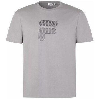 Clothing Men Short-sleeved t-shirts Fila Bolzano Tee Grey