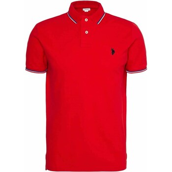 Clothing Men Short-sleeved t-shirts U.S Polo Assn. 41029256 Red