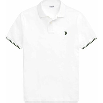 Clothing Men Short-sleeved t-shirts U.S Polo Assn. 41029101 White