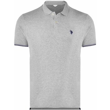 Clothing Men Short-sleeved t-shirts U.S Polo Assn. 41029188 Grey
