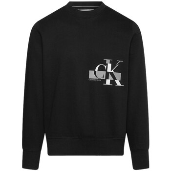 Clothing Men Sweaters Calvin Klein Jeans J30J324092BEH Black