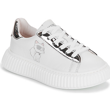 Shoes Girl Low top trainers Karl Lagerfeld KARL'S VARSITY KLUB White