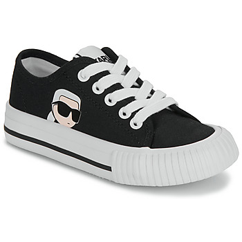 Shoes Children Low top trainers Karl Lagerfeld KARL'S VARSITY KLUB Black