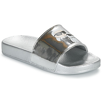 Shoes Girl Sliders Karl Lagerfeld KARL'S OWN MEMPHIS Silver