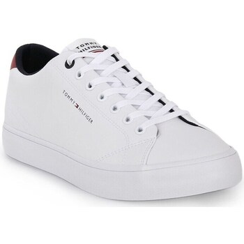 Shoes Men Low top trainers Tommy Hilfiger Ybs Hi Vulc White