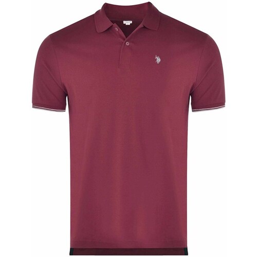 Clothing Men Short-sleeved t-shirts U.S Polo Assn. 41029175 Bordeaux