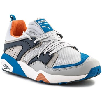 Shoes Men Low top trainers Puma 38352802 Blue, Grey