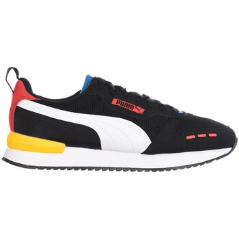 Shoes Men Low top trainers Puma R78 Black