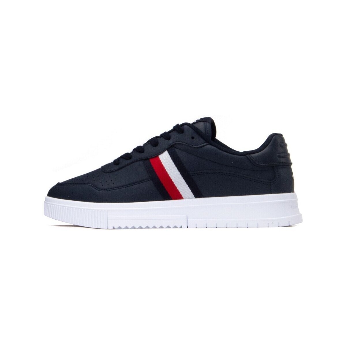 Tommy Hilfiger Supercup Leather Stripes Marine