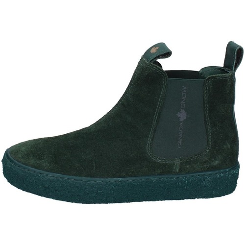Shoes Women Ankle boots Canada Snow EY313 Green