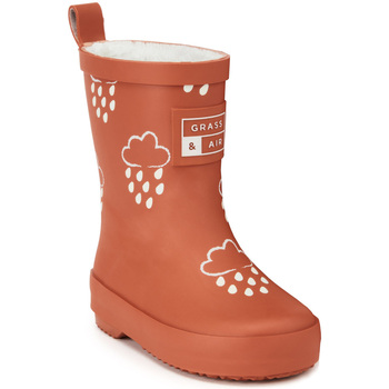 Shoes Children Wellington boots Grass & Air Adventure Orange