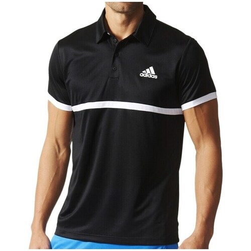 Clothing Men Short-sleeved t-shirts adidas Originals Tennis Climalite Court Black