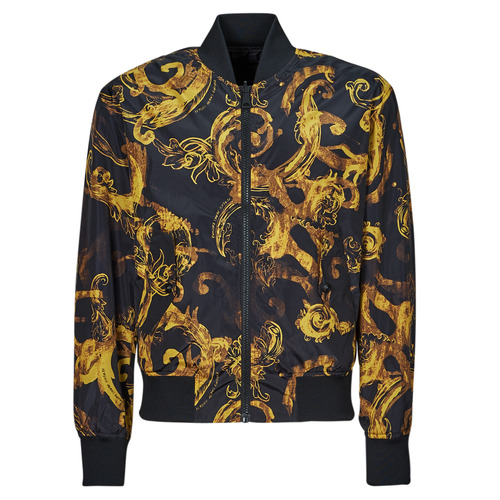 Clothing Men Jackets Versace Jeans Couture 76GAS407 Black / Gold