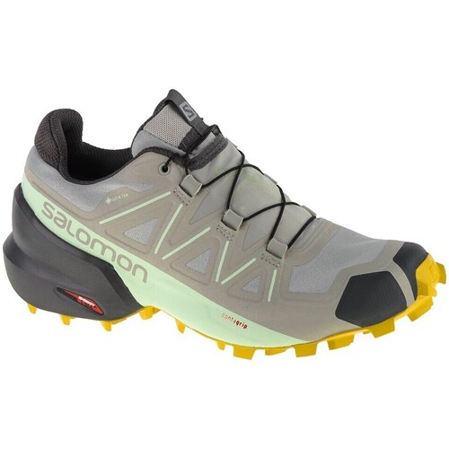 Shoes Women Running shoes Salomon Speedcross 5 Gtx W Grey