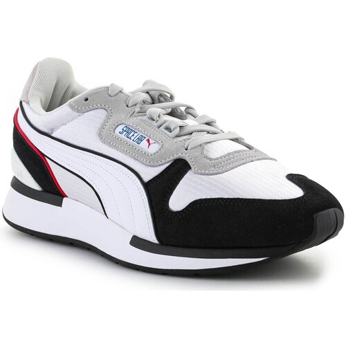 Shoes Men Low top trainers Puma Space Lab Black, White